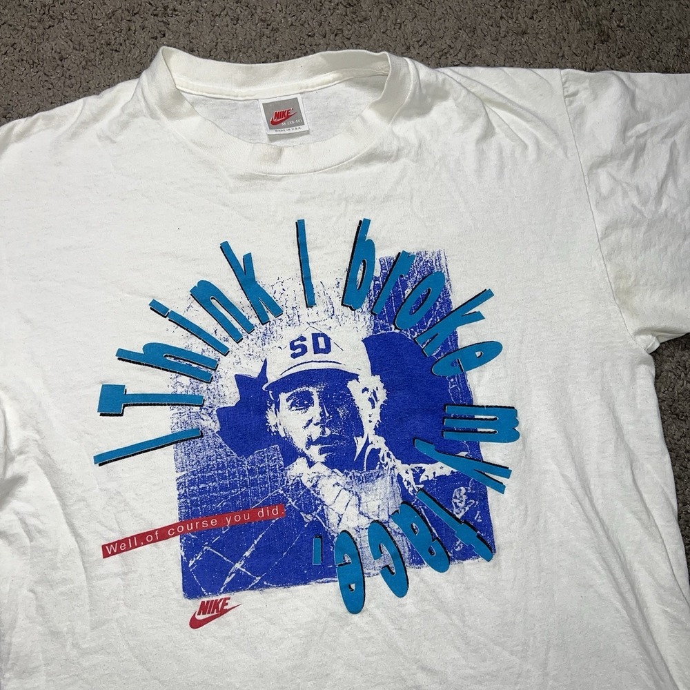 Vintage 90's David Osbourne I Think I Broke My Face T Shirt Mens Medium